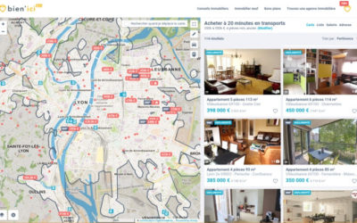 Bien’ici lance la recherche immobilière par temps de trajet